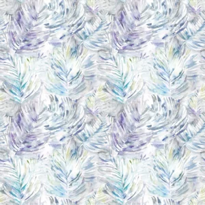 multicolour botanical cotton fabric from Voyage Maison
