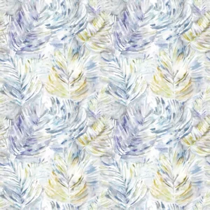 multicolour botanical cotton fabric from Voyage Maison