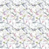 multicolour botanical cotton fabric from Voyage Maison