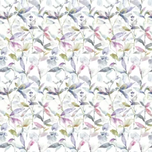 multicolour botanical cotton fabric from Voyage Maison