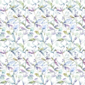 multicolour botanical cotton fabric from Voyage Maison