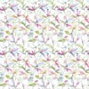 multicolour botanical cotton fabric from Voyage Maison