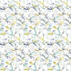 multicolour botanical cotton fabric from Voyage Maison