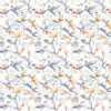 multicolour botanical cotton fabric from Voyage Maison