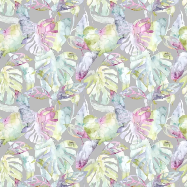 Salvador Fabric - Summer by multicolour botanical cotton fabric from Voyage Maison