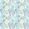 multicolour botanical cotton fabric from Voyage Maison