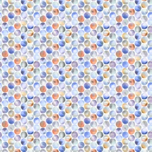 multicolour spotted cotton fabric from Voyage Maison
