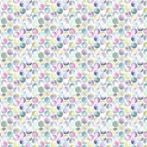 multicolour spotted cotton fabric from Voyage Maison