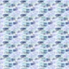blue geometric cotton fabric from Voyage Maison