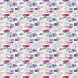 multicolour geometric cotton fabric from Voyage Maison