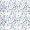 multicolour botanical cotton fabric from Voyage Maison