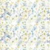 multicolour botanical cotton fabric from Voyage Maison