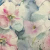 multicolour botanical cotton fabric from Voyage Maison