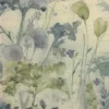 multicolour botanical cotton fabric from Voyage Maison