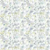 multicolour botanical cotton fabric from Voyage Maison