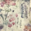 multicolour botanical cotton fabric from Voyage Maison