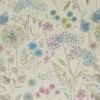 blue botanical jacquard fabric from Voyage Maison