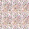 multicolour botanical cotton fabric from Voyage Maison