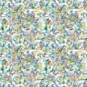 multicolour animal cotton fabric from Voyage Maison