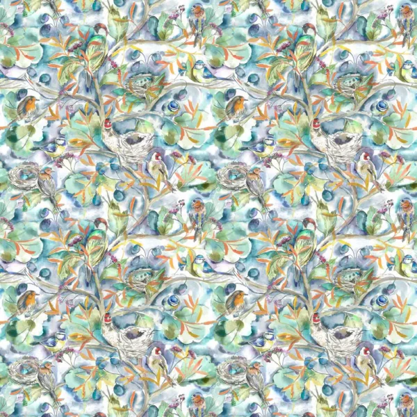 multicolour animal cotton fabric from Voyage Maison