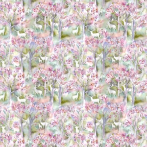 multicolour animal cotton fabric from Voyage Maison