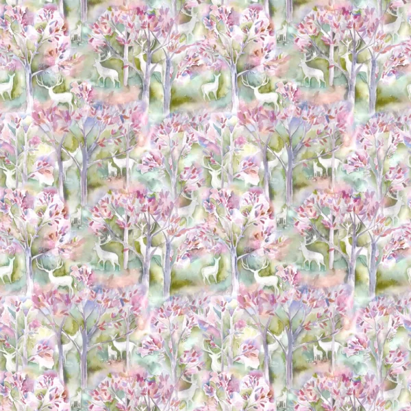 multicolour animal cotton fabric from Voyage Maison