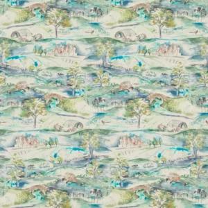 multicolour animal cotton fabric from Voyage Maison
