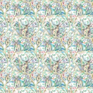 multicolour animal cotton fabric from Voyage Maison