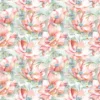 multicolour botanical cotton fabric from Voyage Maison