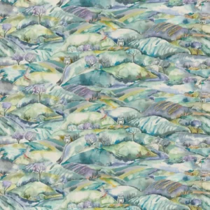 multicolour animal cotton fabric from Voyage Maison