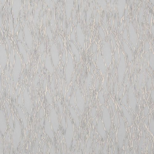 Leona Fabric - Plume by black-grey misc voile-sheer fabric from Villa Nova