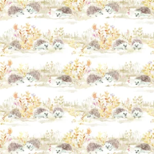 neutral animal cotton fabric from Voyage Maison