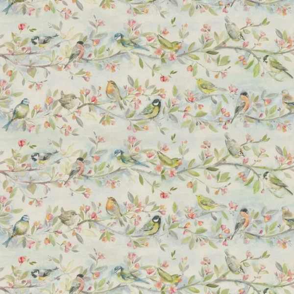 green animal cotton fabric from Voyage Maison