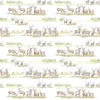 green animal cotton fabric from Voyage Maison