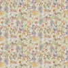 multicolour botanical cotton fabric from Voyage Maison
