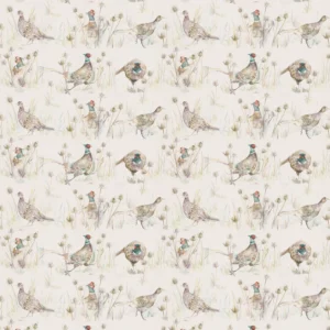 neutral animal cotton fabric from Voyage Maison