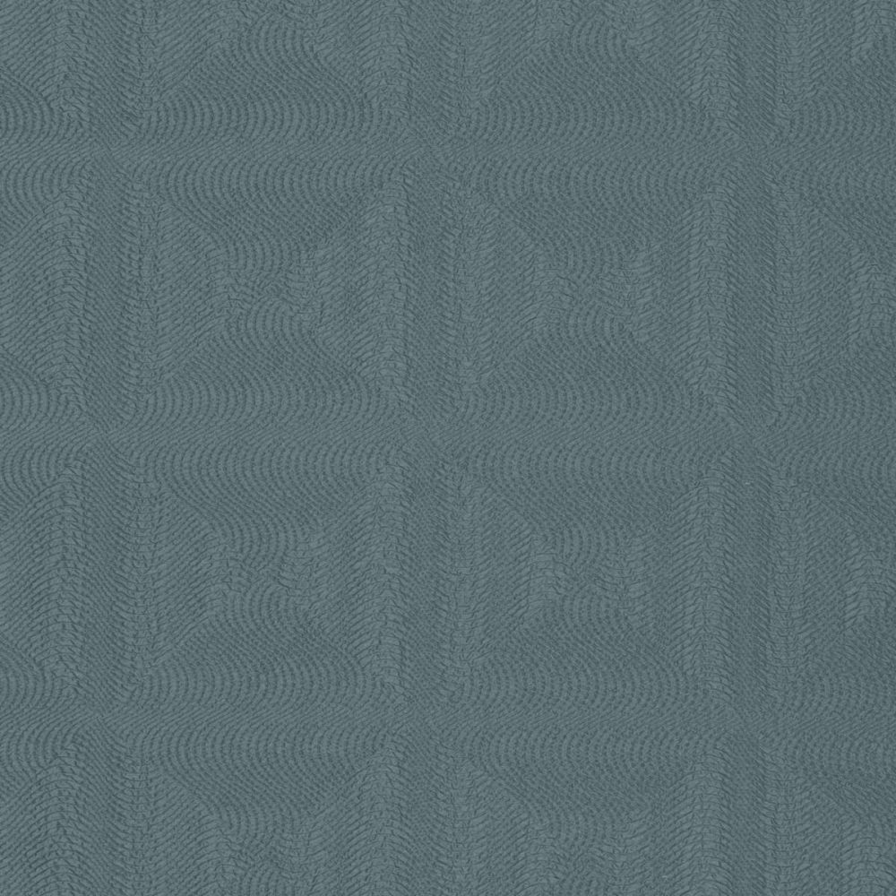 Nila Fabric - Nordic by blue plain jacquard fabric from Villa Nova