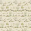 green animal cotton fabric from Voyage Maison