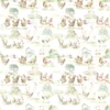 brown animal cotton fabric from Voyage Maison
