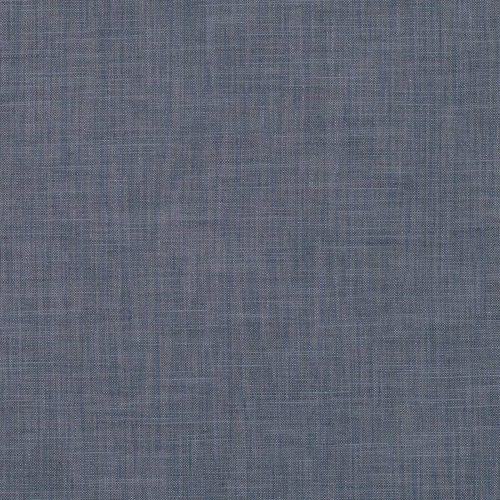 Malmo Fabric - Smoky Blue by black-grey plain woven fabric from Villa Nova