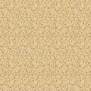 green botanical jacquard fabric from Voyage Maison