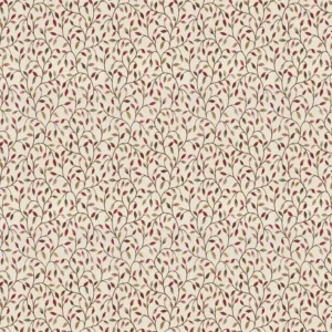 brown botanical jacquard fabric from Voyage Maison