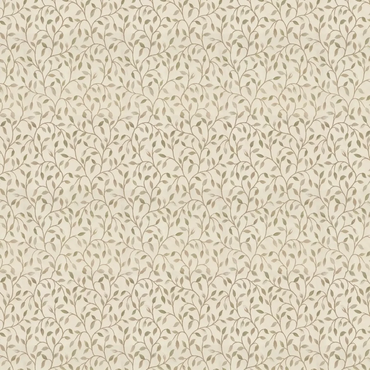 Cervino Fabric - Lichen by green botanical jacquard fabric from Voyage Maison