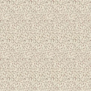 black-grey botanical jacquard fabric from Voyage Maison