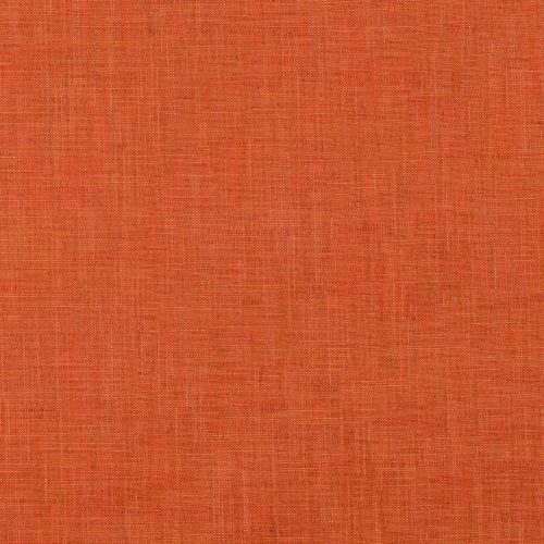 Malmo Fabric - Cinnamon by orange plain woven fabric from Villa Nova
