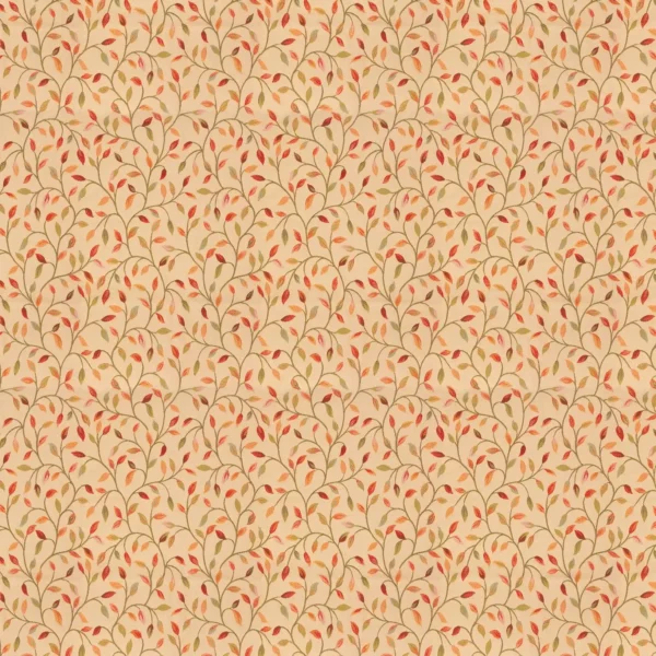 green botanical jacquard fabric from Voyage Maison