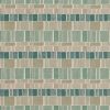 blue geometric woven fabric from Villa Nova