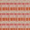 orange geometric woven fabric from Villa Nova