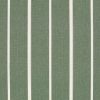 green striped cotton fabric from Villa Nova