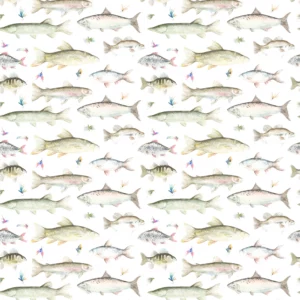 multicolour animal cotton fabric from Voyage Maison